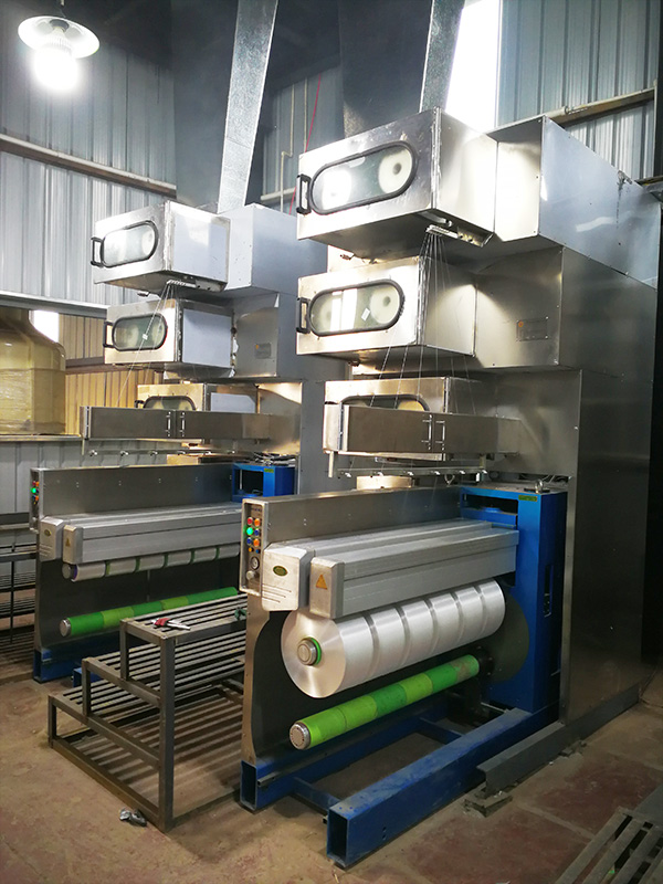 Polypropylene spinning machine